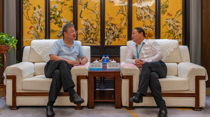 中鐵十七局集團有限公司黨委書記、董事長陳宏偉一行到訪甘肅文旅集團