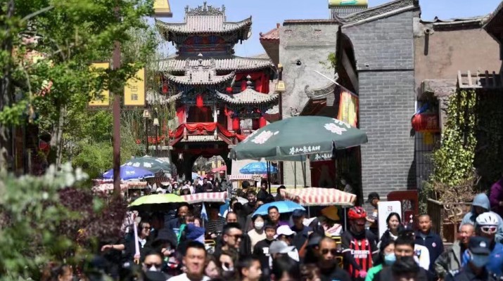 集團要聞丨甘肅文旅集團各景區(qū)“五一”假期人氣爆棚，累計接待游客50余萬人次